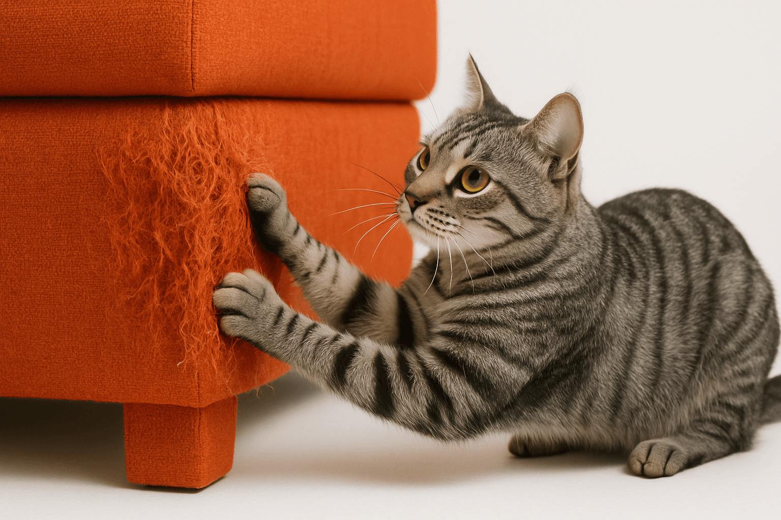 Cat Scratching Furniture